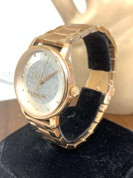 Coach Women\'s Watch 14503492 Quartz Silver Dial Rose Gold Stainless Steel 36mm main image 9